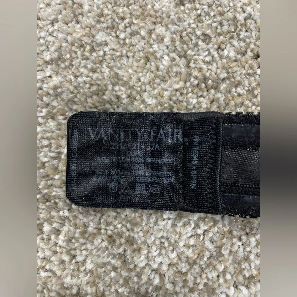 Vanity Fair Elegant Black Bandeau